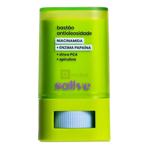 Bastão Antioleosidade 15g Sallve Com Niacinamida