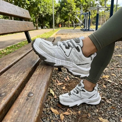 Tênis Feminino Esportivo Via Marte Running Sport Mesh Leve