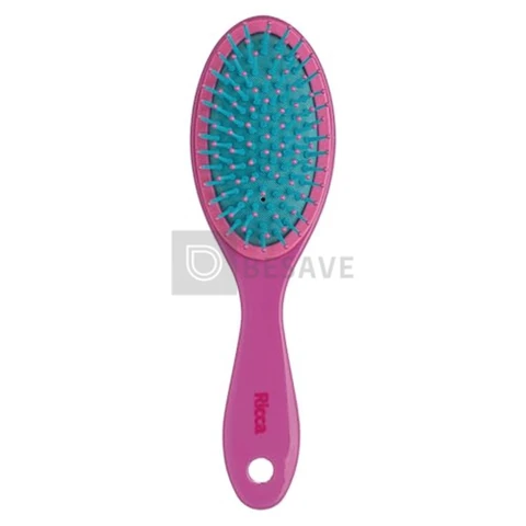 Ricca_ Escova de Cabelo Oval- Cores Sortidas
