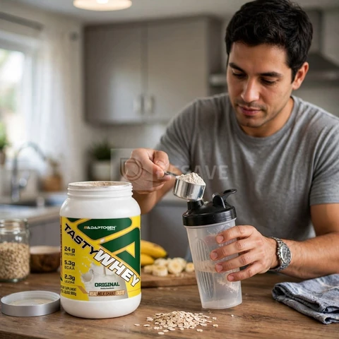 Adaptogen Tasty Whey Original 900g (Embalagem Pode Mudar)