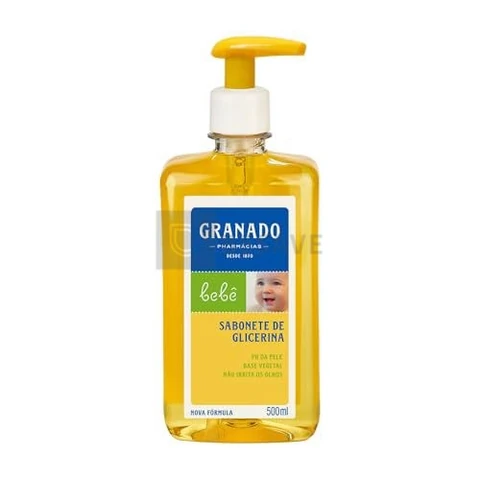 Granado Sabonete Líquido Bebê, Tradicional, 500ml