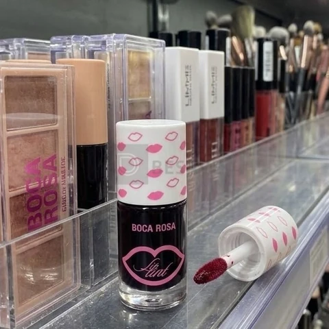 Lip Tint Boca Rosa Batom Blush 10ml Vermelho Paixão