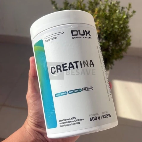 Creatina monohidratada Dux Human Health em pó Sem sabor x 600g