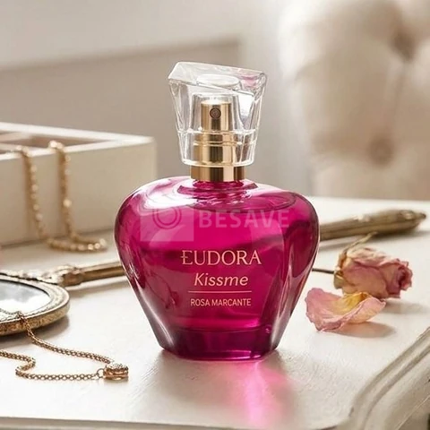 Kissme Rosa Marcante Colônia Eudora 50ml