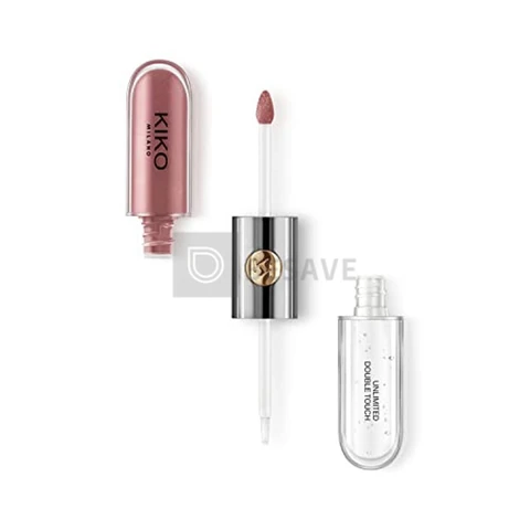 KIKO MILANO, Unlimited Double Touch, Batom e Gloss Incolor, Cor