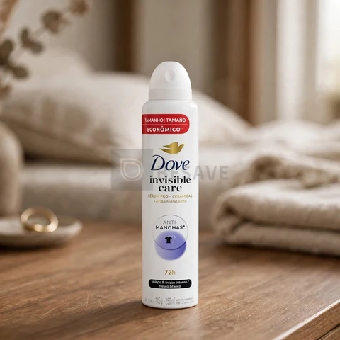 Dove Desodorante Antitranspirante Aerosol Invisible Care 250ml