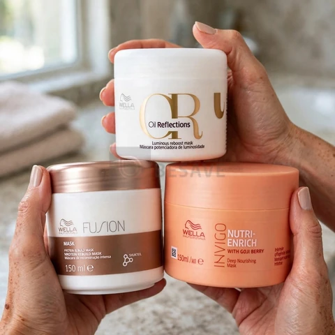Kit Wella Cronograma Capilar Fios Perfeitos (3 produtos)
