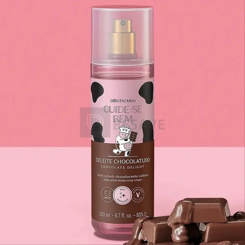 O Boticário Cuide-se Bem Body Splash Deleite Chocolatudo 200ml