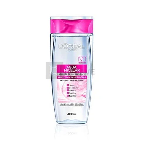 L'Oréal Paris Dermo Expertise, Água Micelar Purificante 5 em 1, 400ml