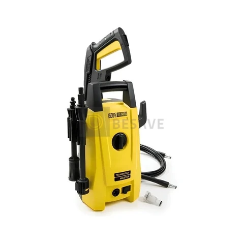 Econ Lavadora De Alta Pressão 1200w 1500 Psi Tramontina Cor amarelo