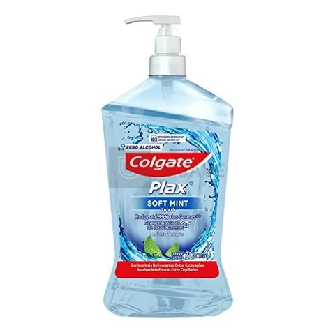 Colgate Plax Soft Mint Enxaguante Bucal Sem Álcool, 2L