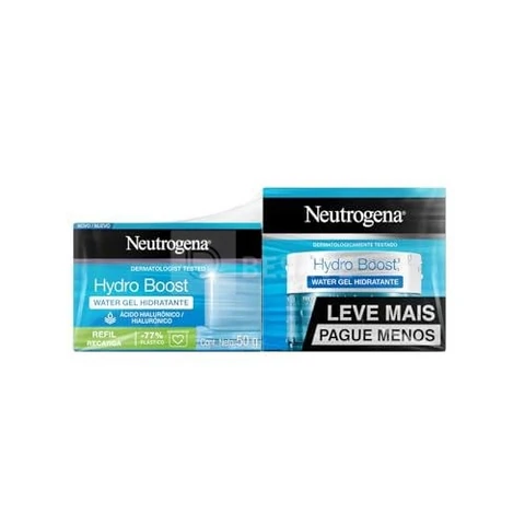 Hidratante Facial Neutrogena Hydro Boost Water Gel, 50g, Kit com 2 Unidades