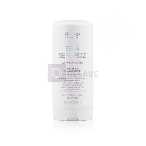 Seca Sem Frizz Leave-In Finalizador 180ml | Amend Essencial