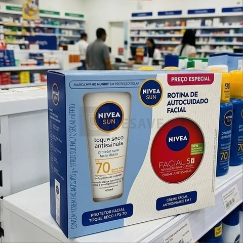 Kit Rotina De Autocuidado Facial Com Protetor Solar Toque S