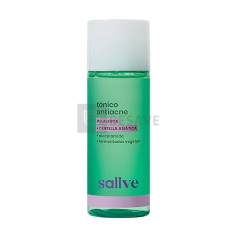 Sallve Tônico Antiacne 120ml - Melaleuca + Centella Asiática