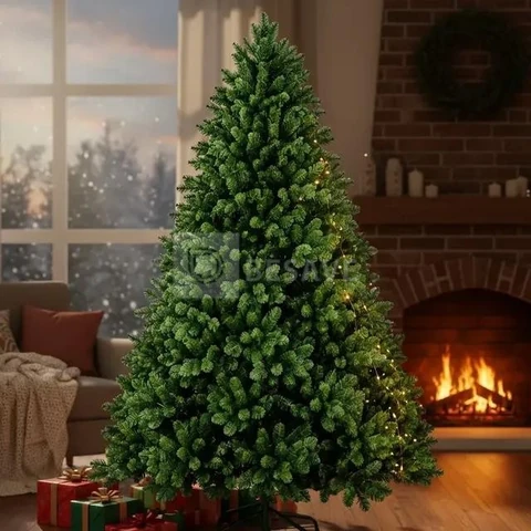 Árvore De Natal 2,10m Verde Tradicional 1800 Galhos Pinheiro