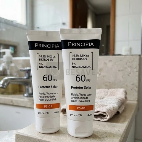 Principia Kit Protetor Solar Facial Ps-01 Fps60