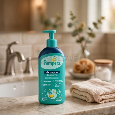 Pampers Shampoo Glicerina 400ml