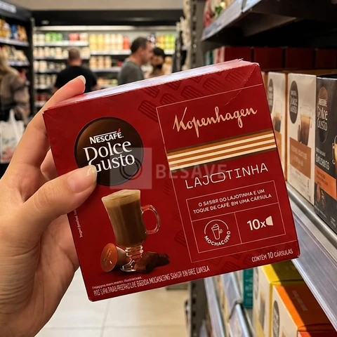 Cápsula Kopenhagen Lajotinha Com 10 Unidades Dolce Gusto