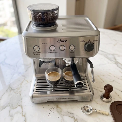 Cafeteira Espresso Oster Xpert Perfect Brew Cor Aço inoxidável
