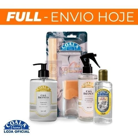 Kit coala Home Chá Branco - 4 Itens