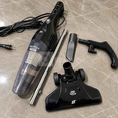 Britânia BAS1295P Aspirador de Pó 2 em 1 1250W Preto – Potência e praticidade para sua casa