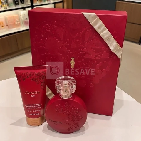 Floratta Red Boticário Namorados 2026 2 Itens