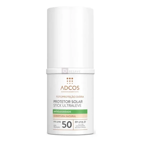Adcos Protetor Solar Stick Ultraleve Fps50 tom Nude15g