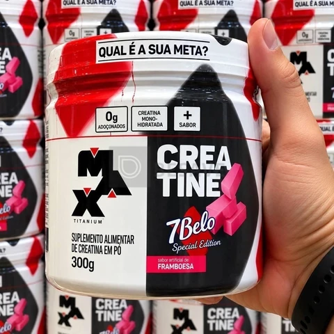 Creatina Max Titanium 7 Belo em pó x 300g