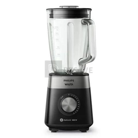 Philips Walita Liquidificador Série 5000 Jarra de Vidro 2L 1200W, Preto