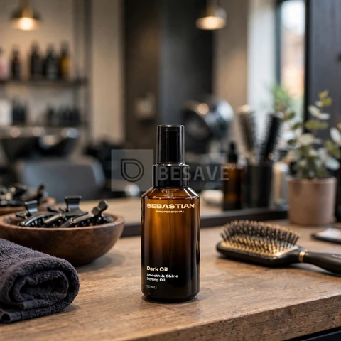 Sebastian Professional, Dark Oil, óleo capilar de brilho e maciez com absorção rápida para todos os tipos de cabelo, 100ml