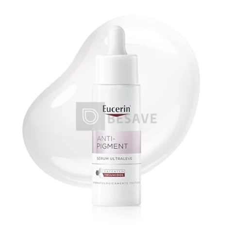 EUCERIN Sérum Facial Ultraleve Antimanchas e Antibrilho 30ml, Anti-Pigment, Clareador, Thiamidol, Peles Oleosas