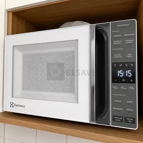Micro-ondas Electrolux Branco 23L Efficient ME23B