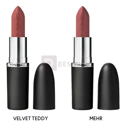 Lip Combo: Batons Matte - Velvet Teddy + Mehr Velvet Teddy; Mehr