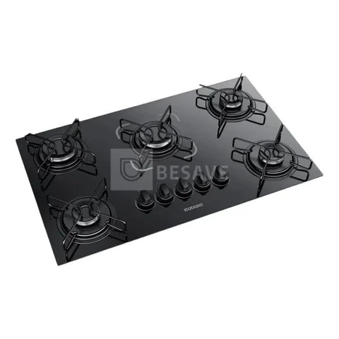 Cooktop Fogão Itatiaia Essencial 5 Bocas Bivolt Preto