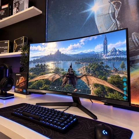Monitor Gamer Samsung Odyssey G5 32 Curvo 165hz 1ms Bivolt