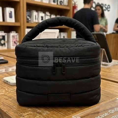Necessaire Puffer M Gocase Acolchoada Com Zíper