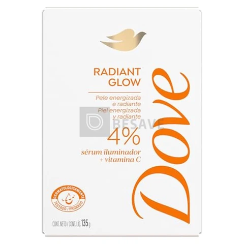 Dove Sabonete Sérum Em Barra Radiant Glow 135g