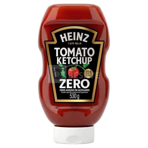 Heinz Ketchup Zero Açúcar 530g