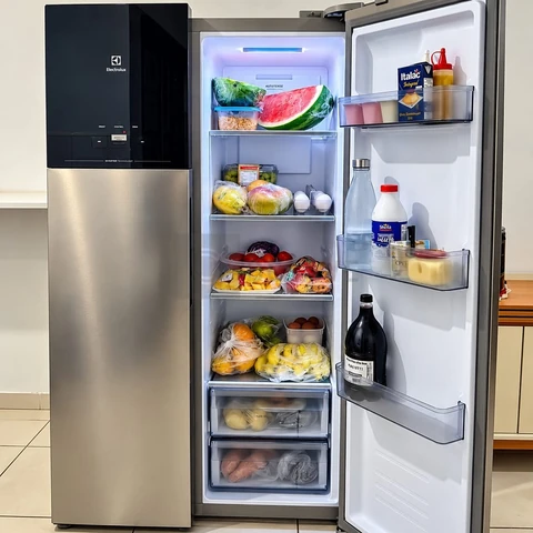 Geladeira Electrolux Frost Free 431l Bivolt Inox (es40s)