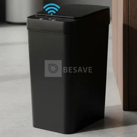 Lixeira Sensor Automática Inteligente 13 L Presença Moderna