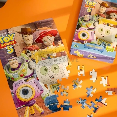 Toyster - Disney: Toy Story 5 - Quebra-cabeça 100 Peças - JAK