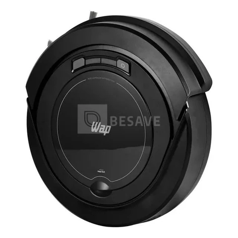Robô aspirador Robot W90 varre aspira e passa pano 30w Wap cor preto