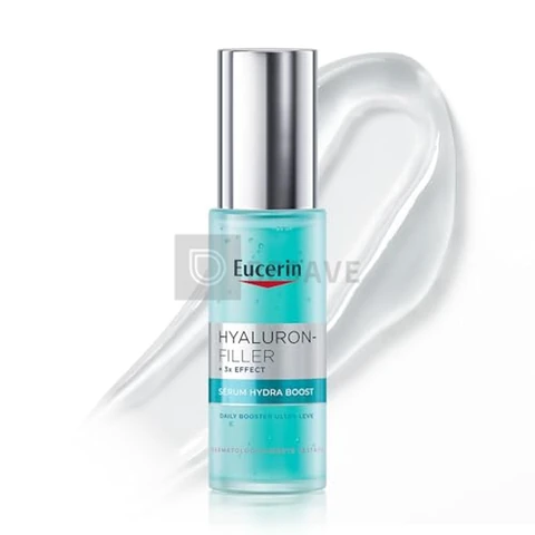 EUCERIN Sérum Facial Daily Booster UltraLeve 30ml, 24h Hidratação, Fortaceledor, Hyaluron-Filler, Ácido Hialurônico, Antirrugas, Hidratante
