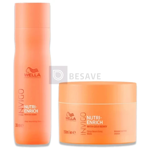 Kit Wella Professionals Invigo Nutri-Enrich (Shampoo e Máscara)
