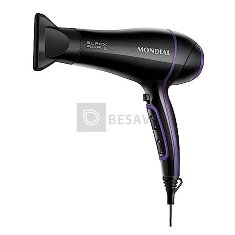 MONDIAL Secador de Cabelos, Preto, 2000W, 110V - SCN-01