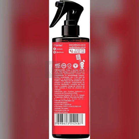 Widicare Liso Maravilha Fluido Anti Frizz Termoativado - 200 Ml - Widi Care