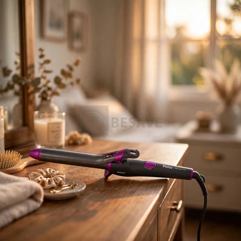Cacheador Phico Cachos de 25mm. Revestimento em cerâmica, PEC15 Intense Curves Bivolt