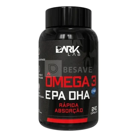 Ômega 3 Epa Dha 240 Cápsulas Dark Lab