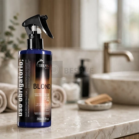 Truss Reconstrutor Capilar Blond Uso Obrigatório | Neutraliza Amarelado e Fortalece Cabelos Loiros | 260ml